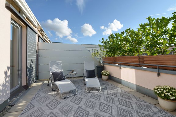 Dachterrasse zum Relaxen