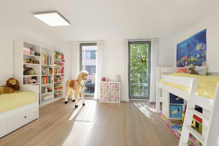 Kinderzimmer, teilbar in zwei