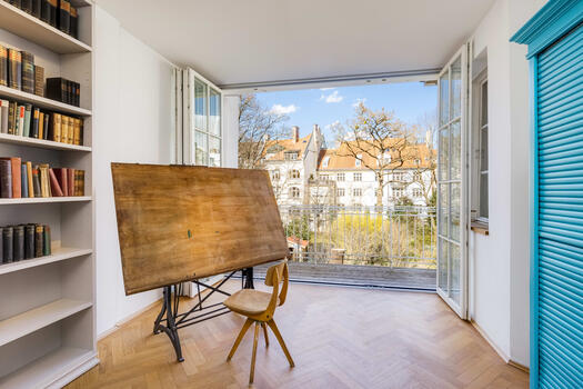 Arbeitszimmer im 1. OG