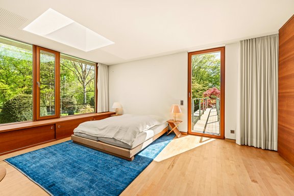 Gut geschnittene Schlafzimmer