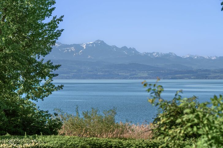 Panoramic views of Lake Constance