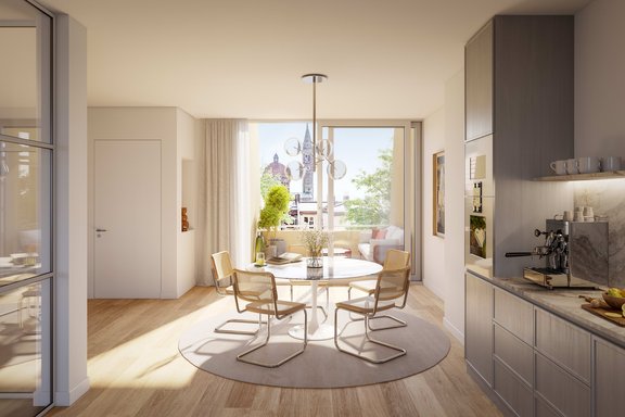 Umbauvorschlag Essbereich (Visualisierung)