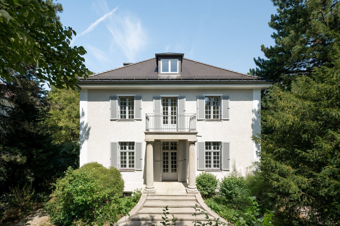 A renovated historic villa with plenty of charm