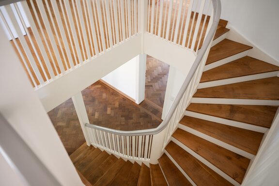 Classic Wooden Staircase