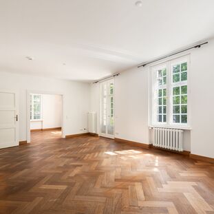 Wohnbereich mit Altbau-Flair