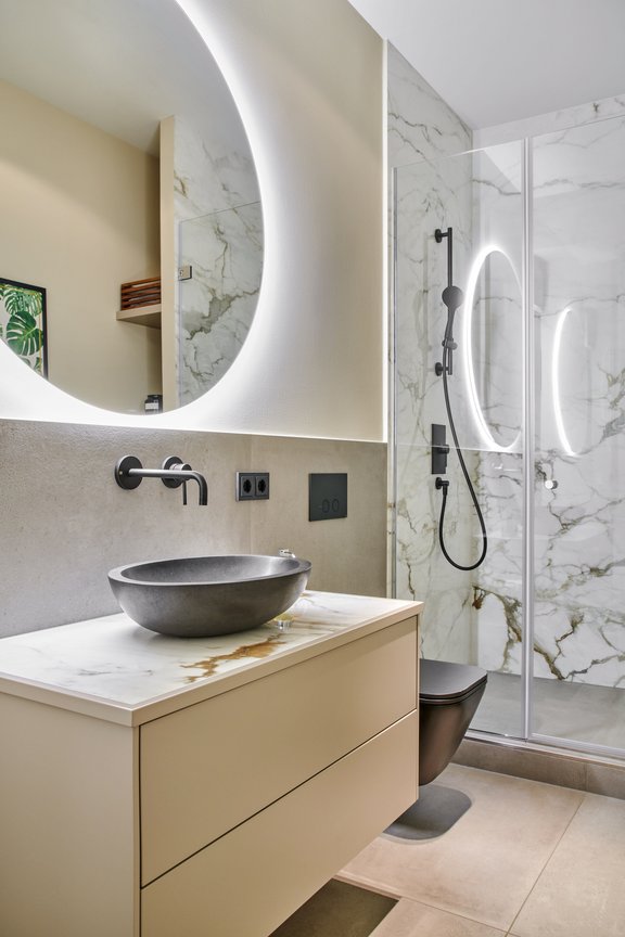 Gäste-WC als Duschbad