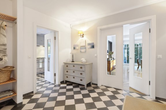 Zentrale Diele im Erdgeschoss...