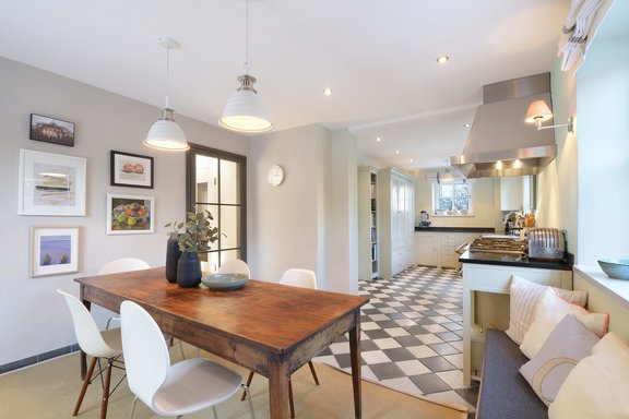 Familienecke in der Küche