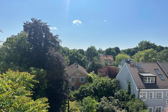 Ost-Aussicht aus den oberen Etagen