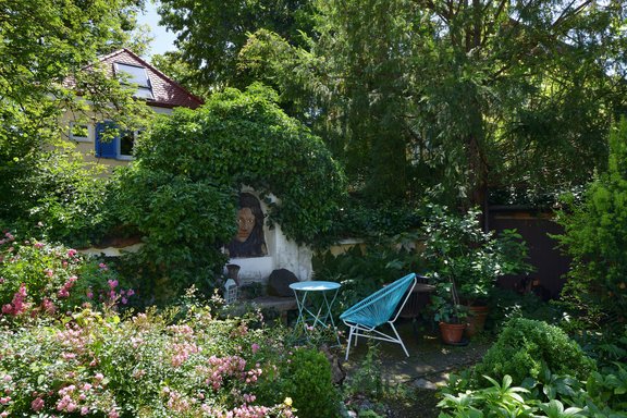 Romantischer Sitzplatz