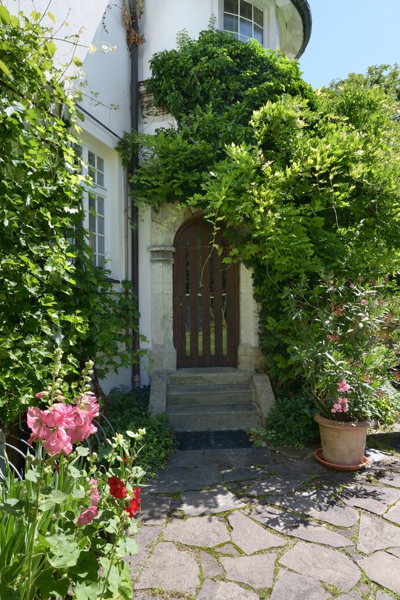 Rückfront mit Gartenzugang