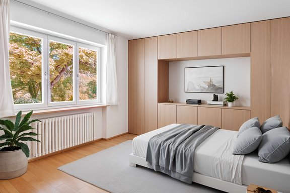 Zimmer 1 im OG (visualisiert)