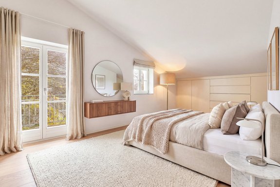 Mastersuite (virtuell möbliert)