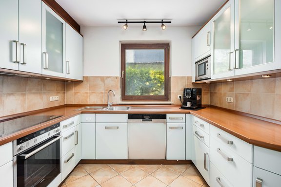 Ideal geschnittene Küche