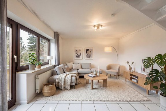 Maisonette-Wohnung mit Balkon (Visualisierung)