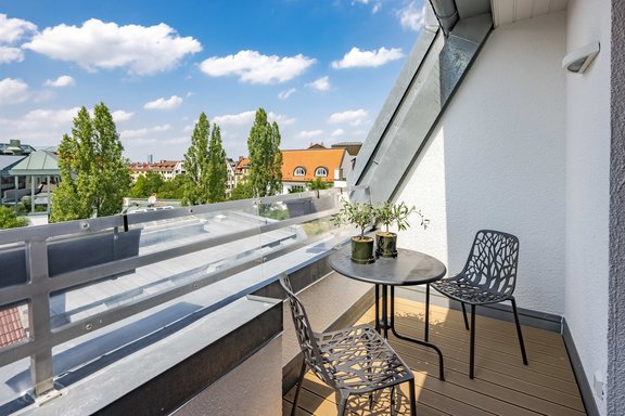Charmante Dachterrasse