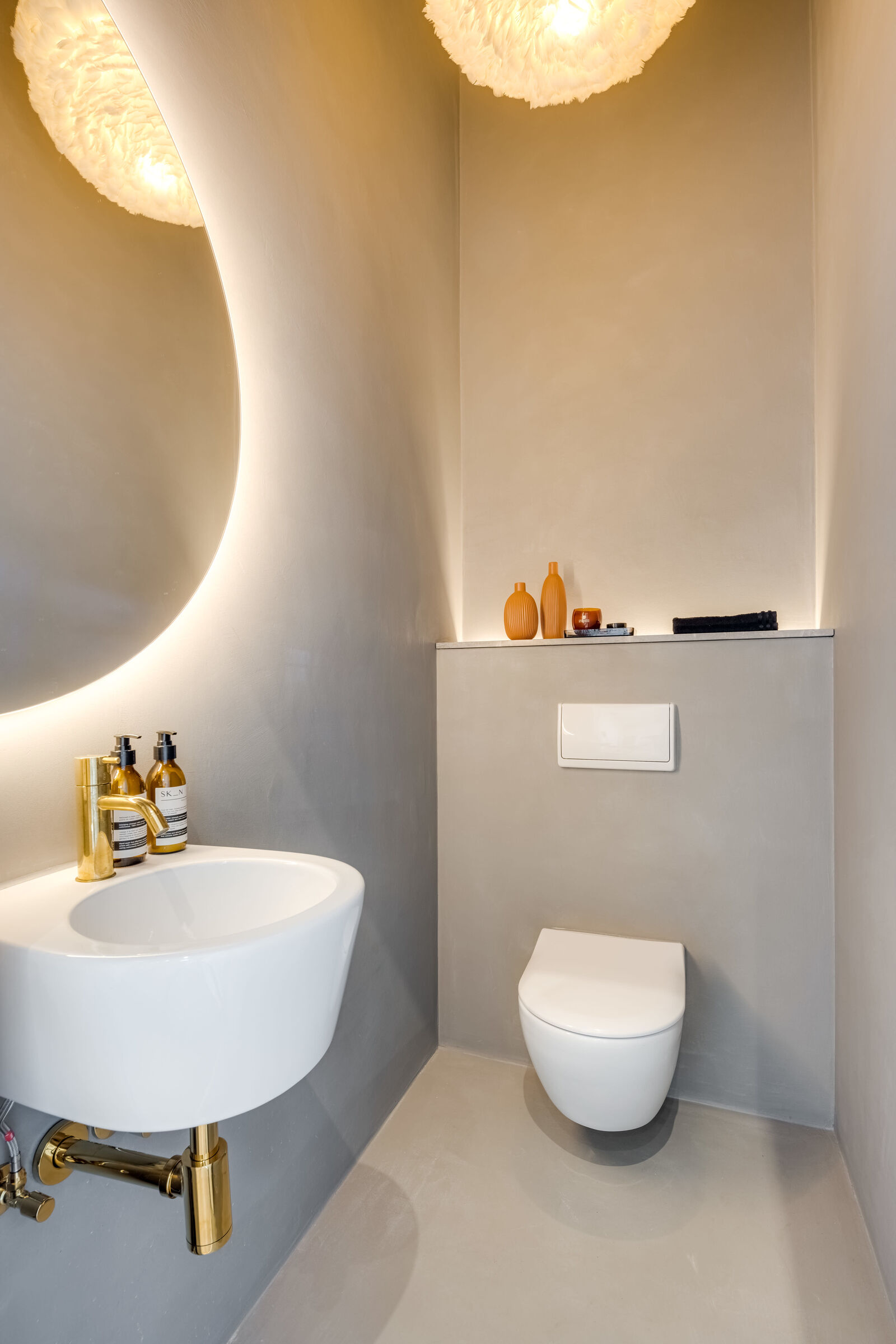 Stylisches Gäste-WC