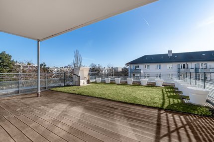 Aussicht in den Himmel