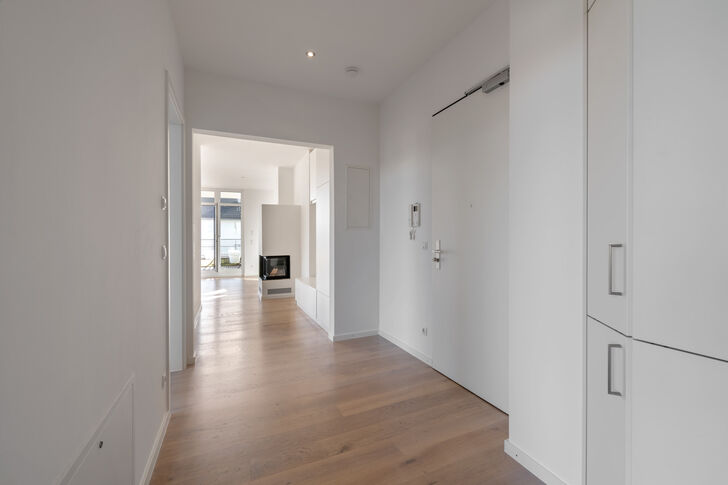 Die Diele gliedert die Wohnung