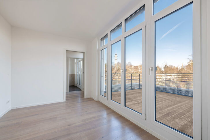 Mastersuite zur Dachterrasse
