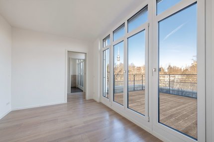 Mastersuite zur Dachterrasse