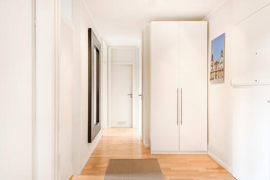 Two wardrobes in the hallway