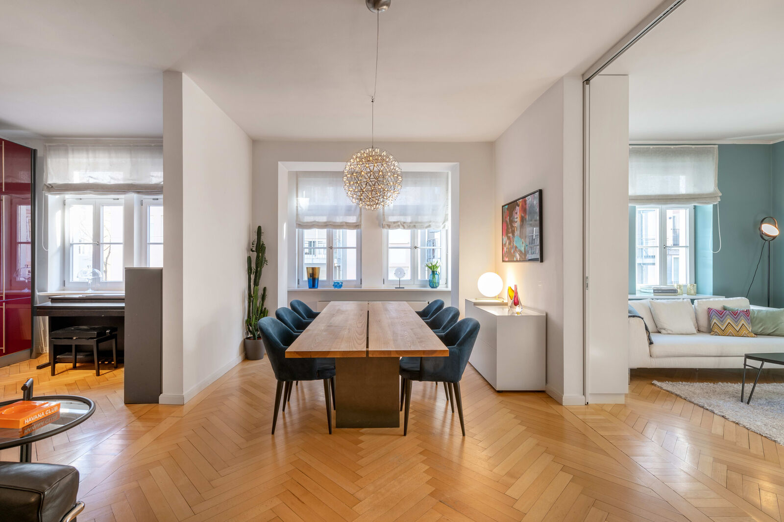 Ideal gegliedertes Raumgefüge