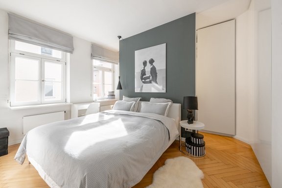 Schlafzimmer mit Ankleide