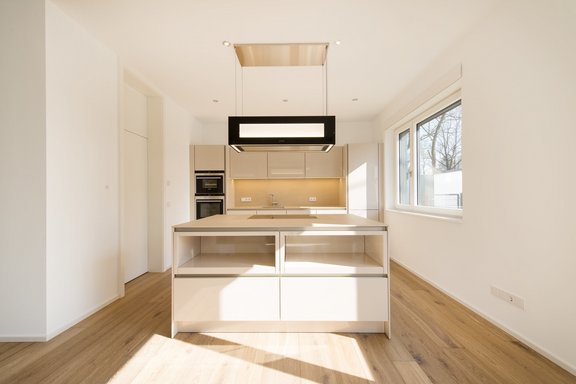 Offene exklusive Küche