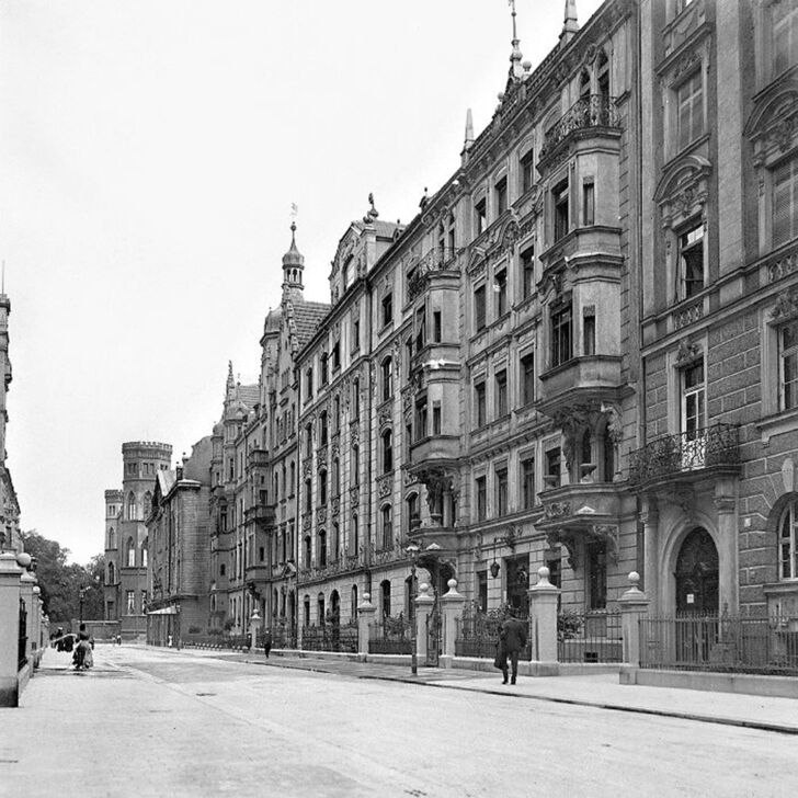 Historische Straßenansicht