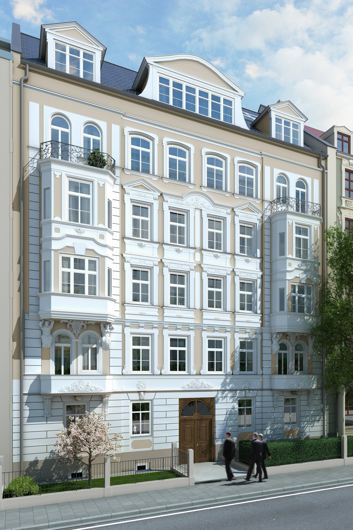 Visualisierung Fassade