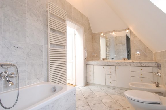 Bathroom in the attic