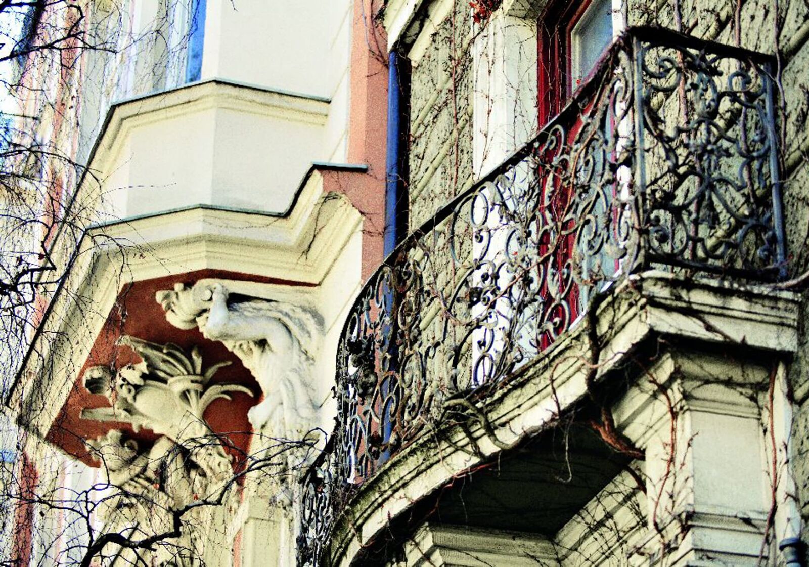 Fassadendetail vor Sanierung