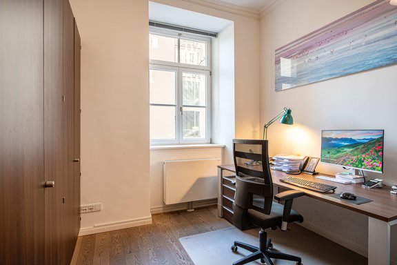 Ansprechend geschnittene Räumlichkeiten