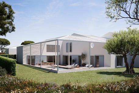 Resort lifestyle in Vilamoura: country club, Ernie Els golf course, and short distances to the sea