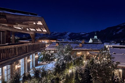 Abendstimmung am Haus