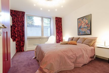 Guest area in the basement