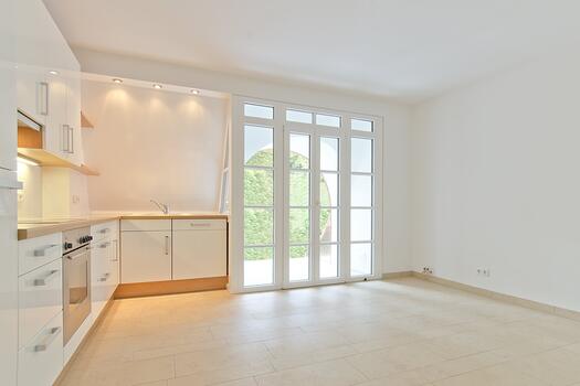 Wohnküche mit Loggia