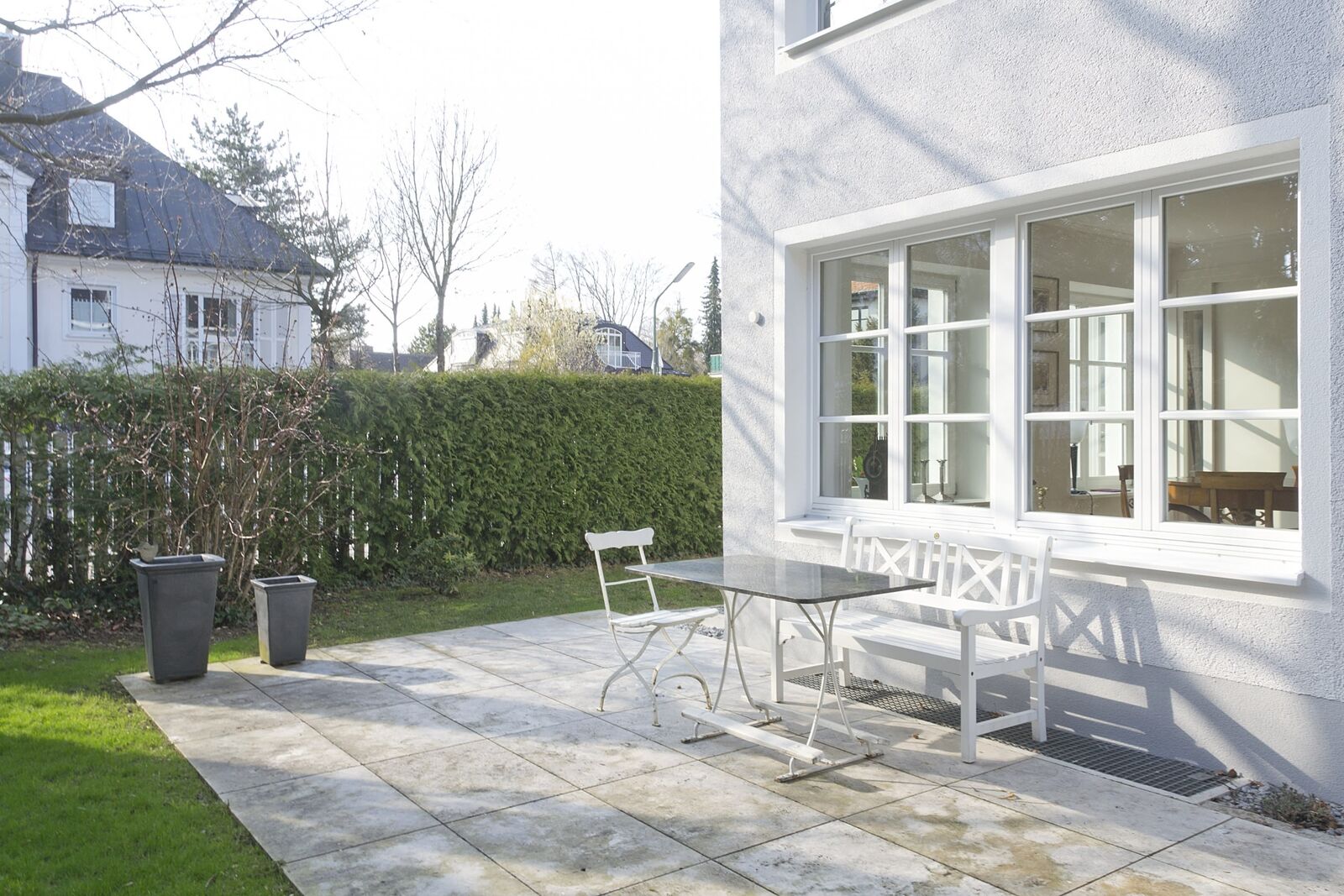 Süd- Westterrasse