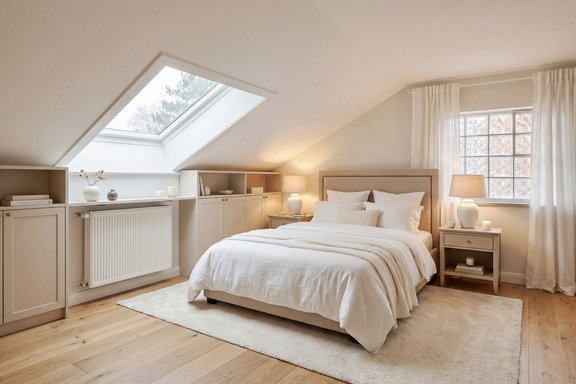 Schlafzimmer (Visualisierung)