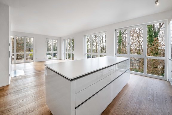 Wohnen mit Blick ins Grüne