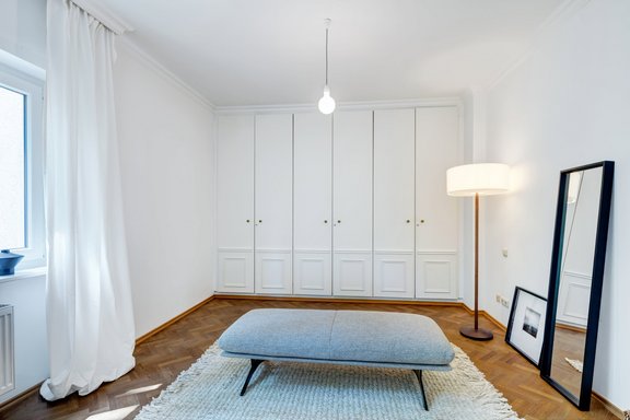 Ankleideraum mit Einbauschrank