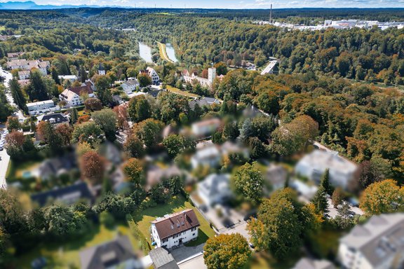 Proximity to the high banks of the Isar