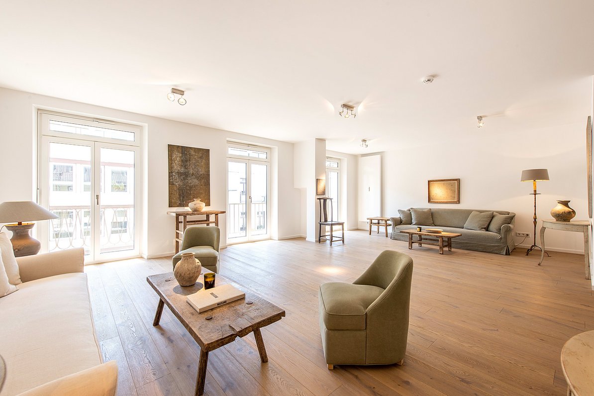 Living and dining area