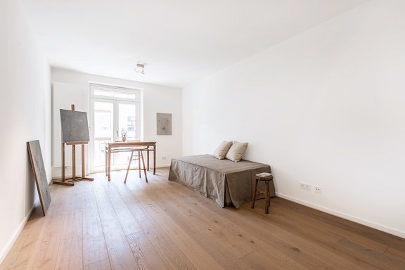 Gut geschnittenes Schlafzimmer