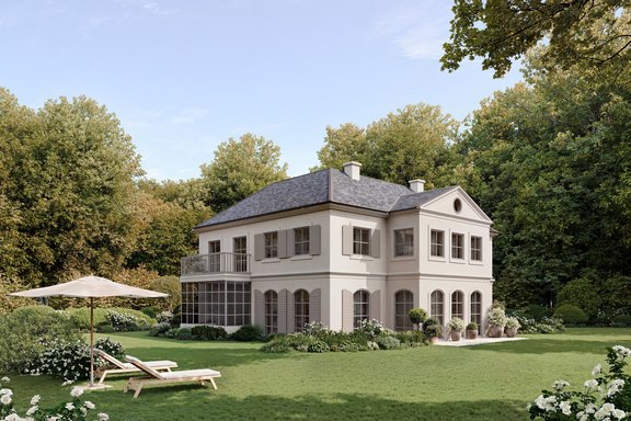 Einfamilienhaus Visualisierung