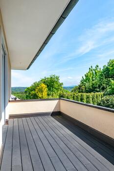 Alpenblick vom Balkon