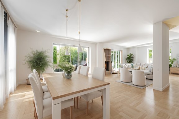 Wohn-/Essbereich (visualisiert)