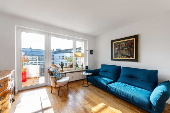 Sonniges Wohn-/Esszimmer