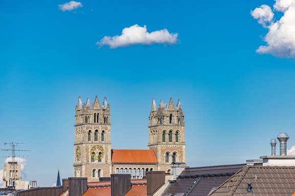 Blick auf die St. Maximilian